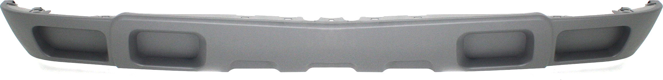 AM SILVERADO 03-06 FRONT LOWER VALANCE Air Deflector Textured Gray w o Fog Light Holes and Tow Hook Holes Exc. SS Model Includes 2007 Classic SKU C017502 Partslink GM1092206 OEM 10397998