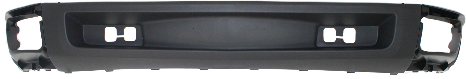 AM SILVERADO 1500-07-13 FRONT LOWER VALANCE Air Deflector Textured Black w o Tow Hook Holes All Cab Types Excludes 2007 Classic CAPA SKU C017508Q Partslink GM1092192C OEM 15915504