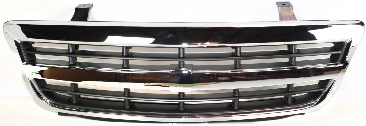 AM VENTURE 01-05 GRILLE Chrome Shell Painted Black Insert SKU C070117 Partslink GM1200459 OEM 10310159