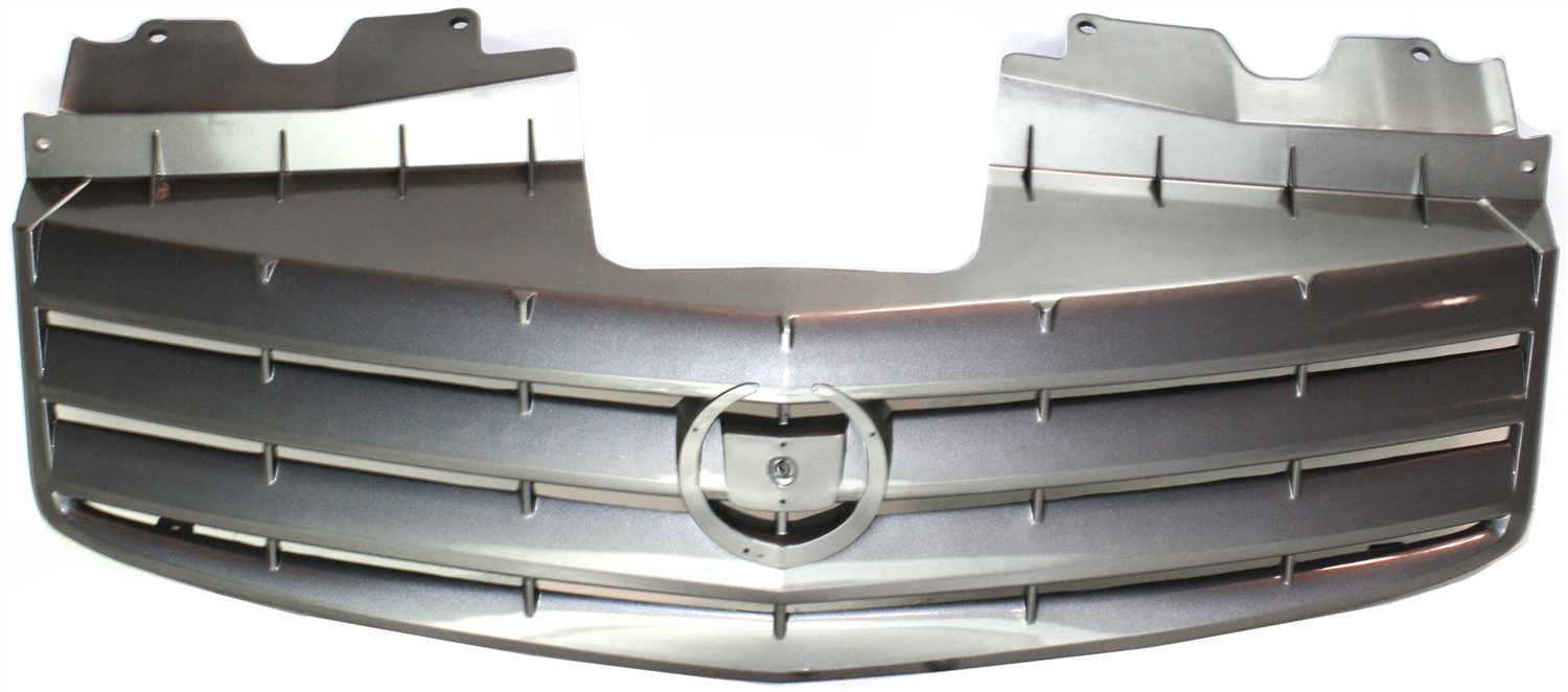 AM CTS 03-07 GRILLE Primed Shell and Insert Exc. V Model SKU C070131P Partslink GM1200467 OEM 25765389
