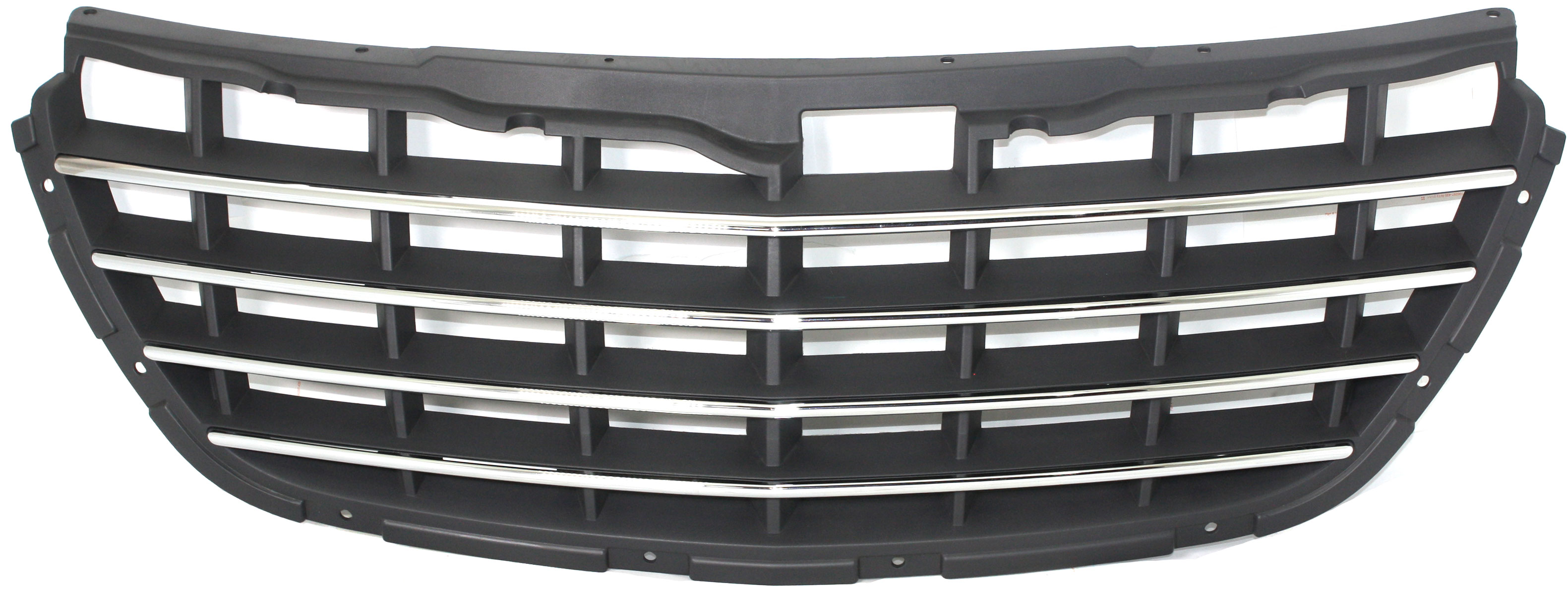AM PACIFICA 04-06 GRILLE PlasticPainted Gray Shell and Insertw Chrome Insert Molding Limited Touring Models SKU C070146 Partslink CH1200277 OEM 4857625AB