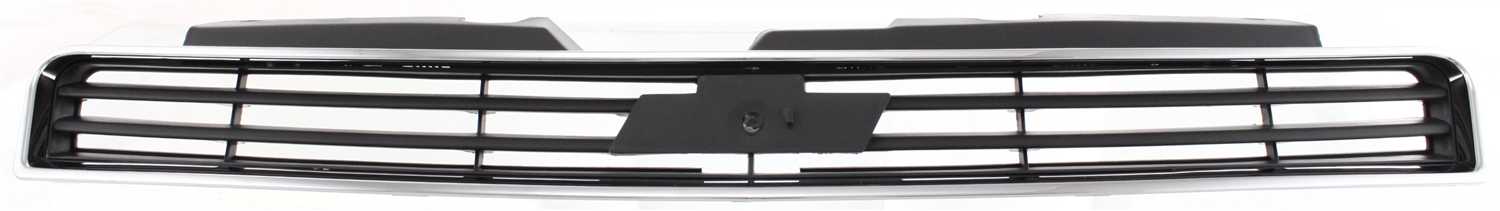 AM IMPALA 06-11 MONTE CARLO 06-07 GRILLE Chrome Shell Dark Gray Insert Exc. SS Model SKU C070185 Partslink GM1200562 OEM 10333709