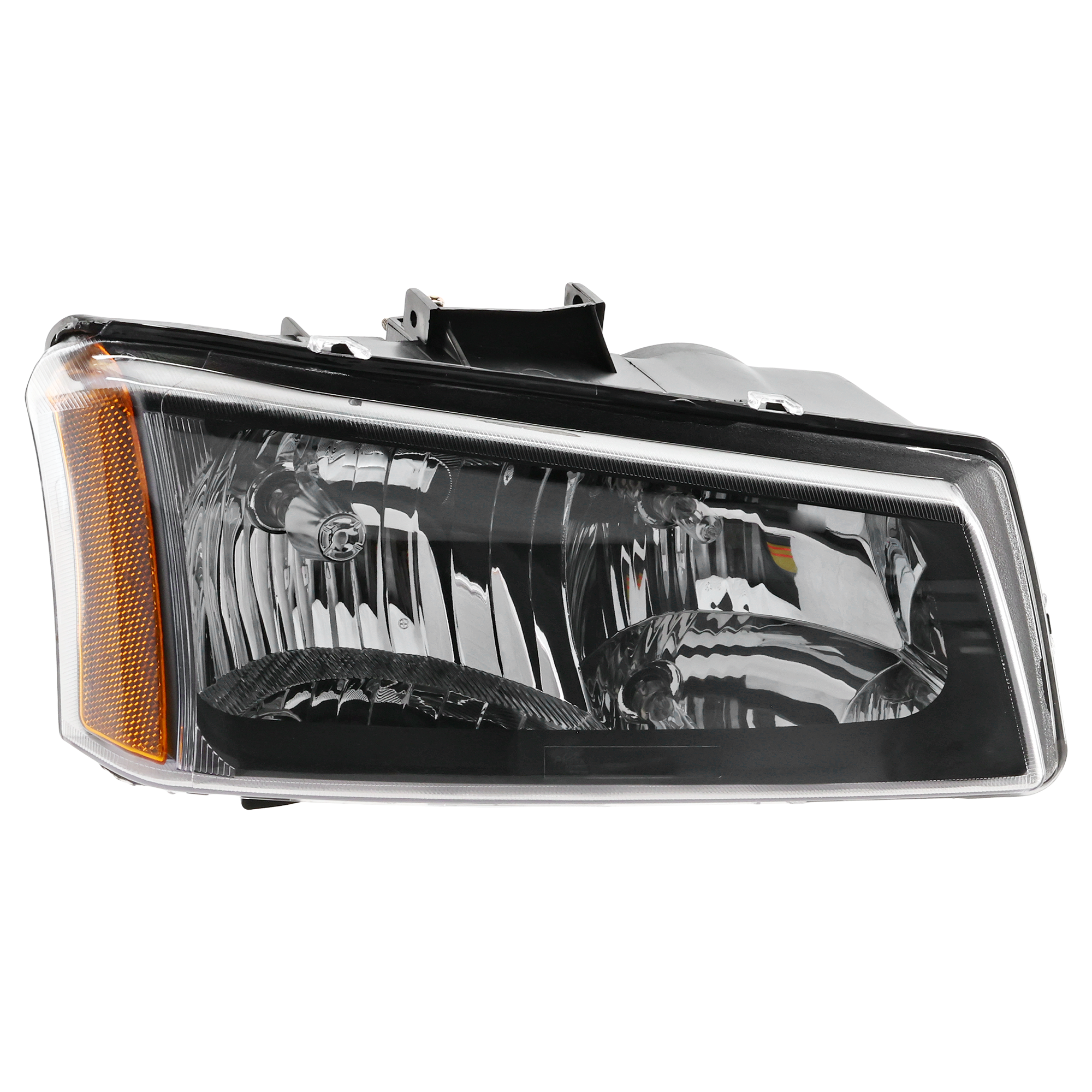 AM SILVERADO 03-06 HEAD LAMP RH Assembly Halogen Smooth Reflector Includes 2007 Classic SKU C100107 Partslink GM2503224 OEM 10396912 PFM