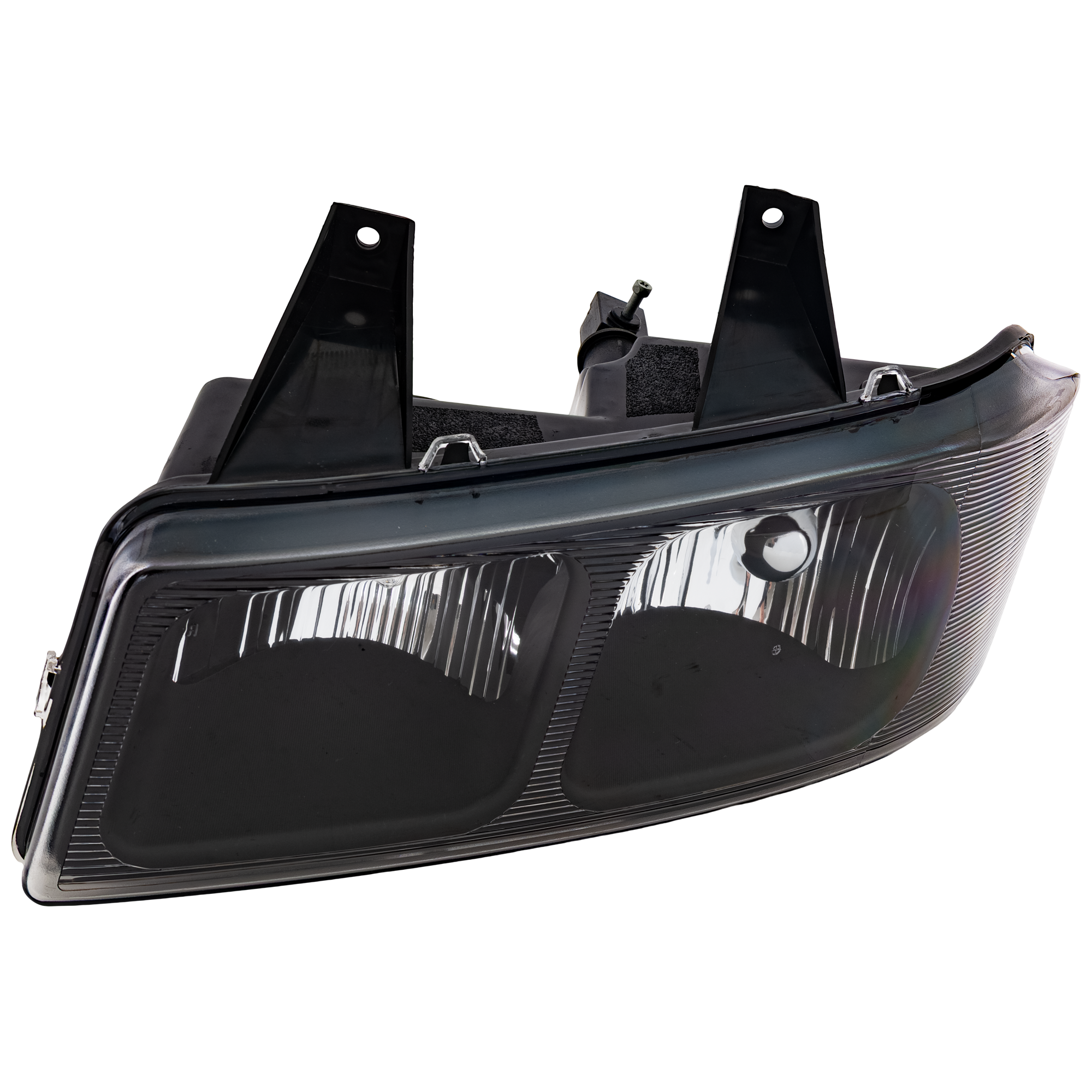 AM EXPRESS SAVANA VAN 03-23 HEAD LAMP LH Composite Assembly Halogen CAPA SKU C100118Q Partslink GM2502233C OEM 85577296-15879433