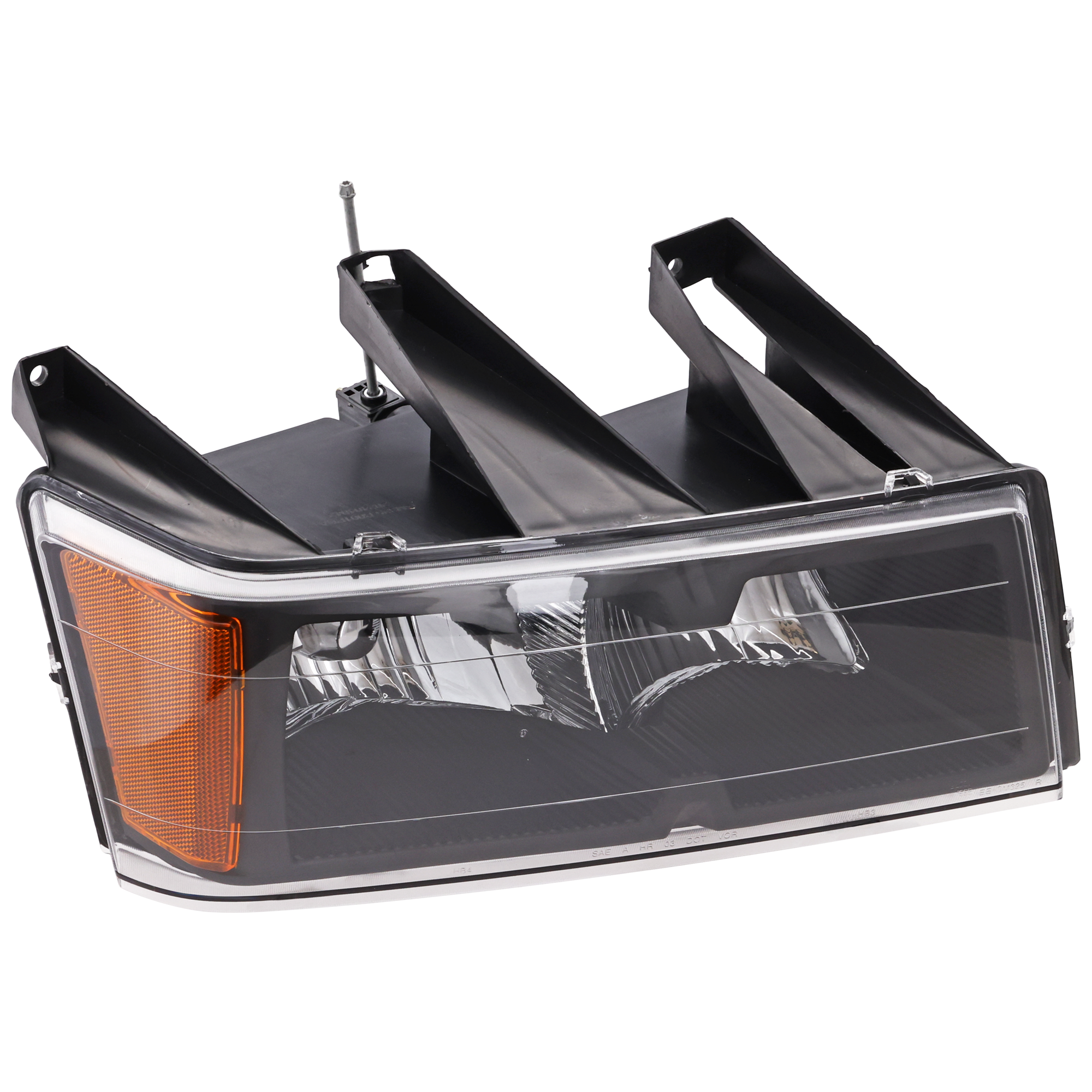 AM COLORADO CANYON 04-12 HEAD LAMP RH Assembly Halogen Black Interior w o Xtreme Package CAPA SKU C100121Q Partslink GM2503234C OEM 20766570