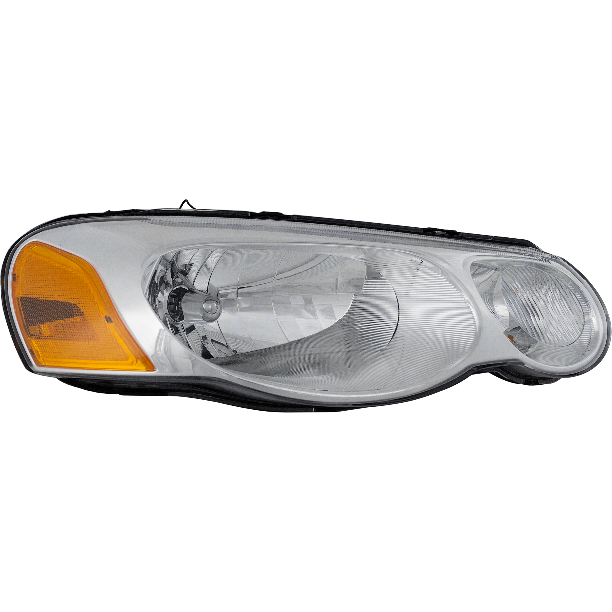AM SEBRING 04-06 HEAD LAMP RH Assembly Halogen Convertible Sedan CAPA SKU C100129Q Partslink CH2503150C OEM 4806036AF