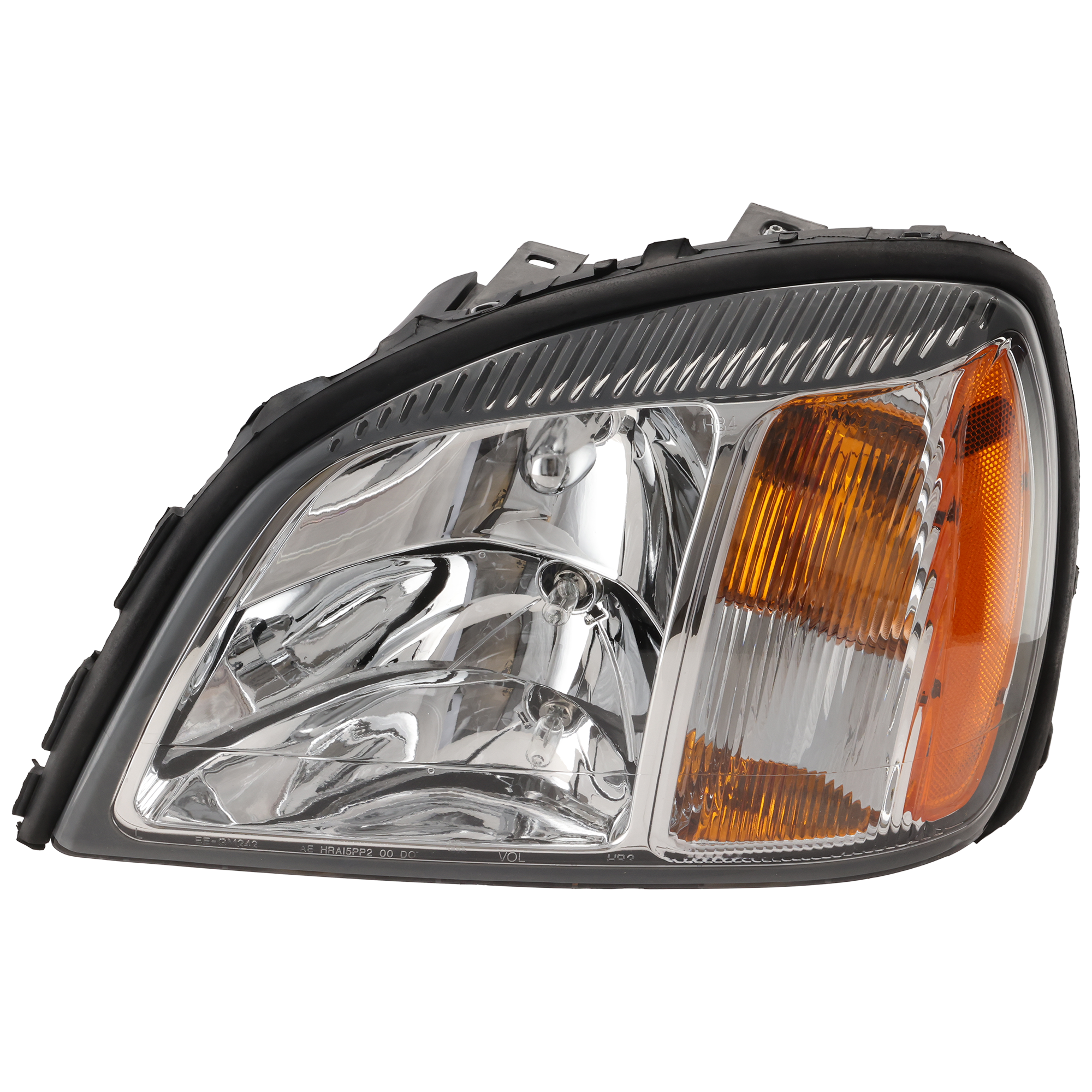 AM DEVILLE 04-05 HEAD LAMP LH Assembly Halogen SKU C100132 Partslink GM2502240 OEM 19245433