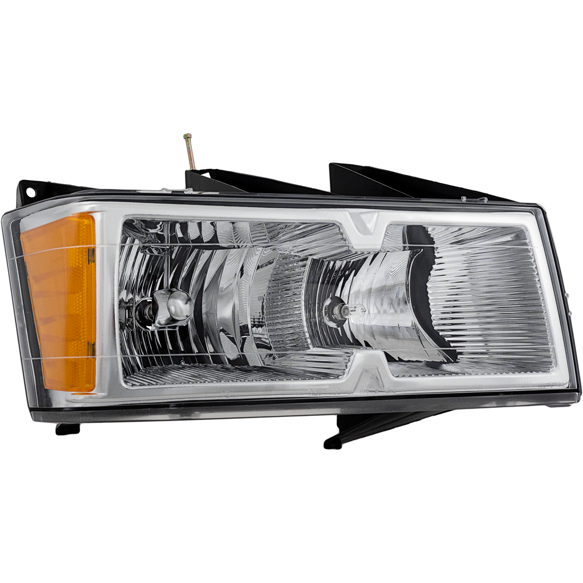 AM COLORADO 05-08 HEAD LAMP RH Assembly Halogen Chrome Interior w Xtreme Package SKU C100135 Partslink GM2503247 OEM 19209126