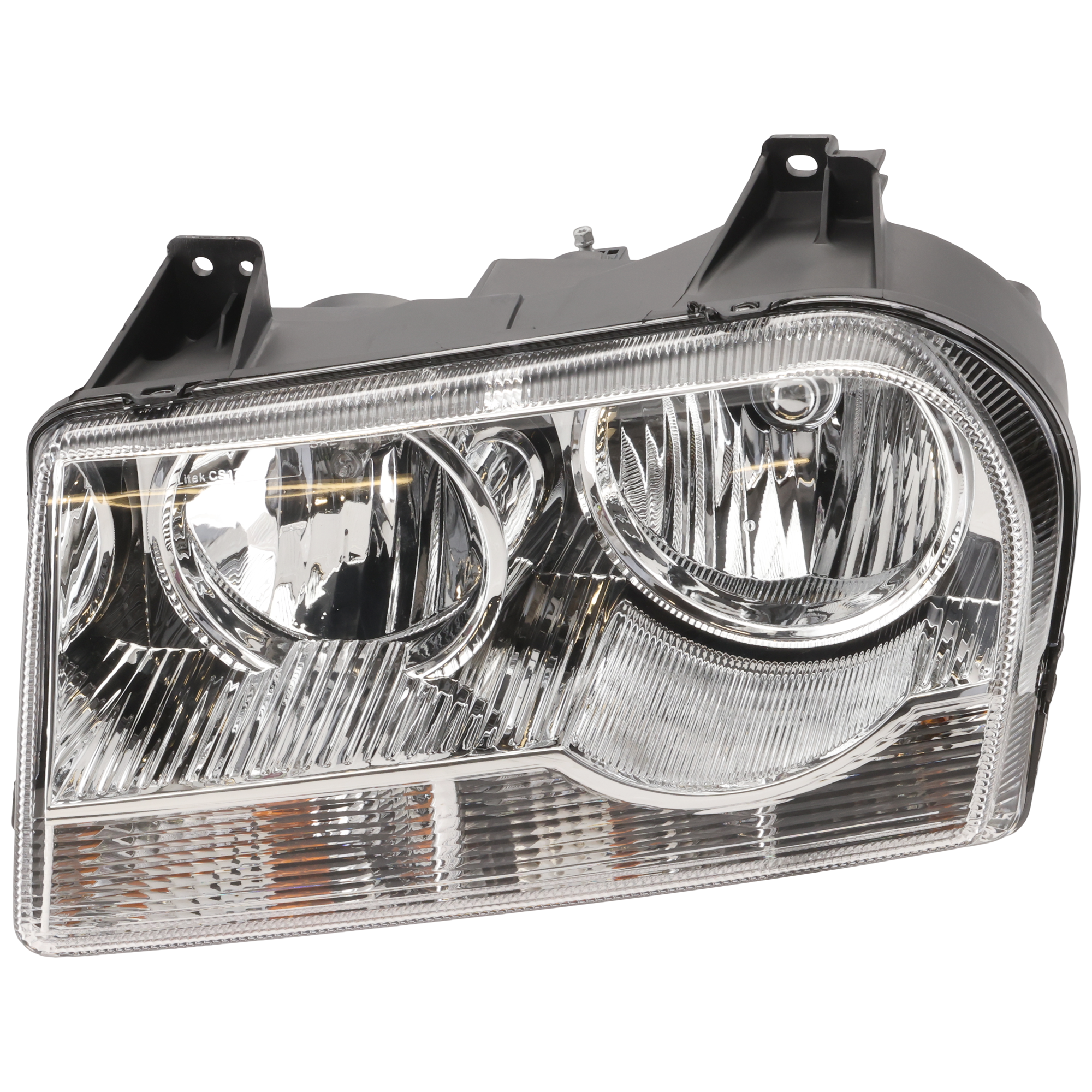 AM CHRYSLER 300-05-05-07-08 HEAD LAMP LH Assembly Halogen 07-08 w o Delay Option Exc. C Models SKU C100148 OEM 4805757AH PFM 4805757AI PFM