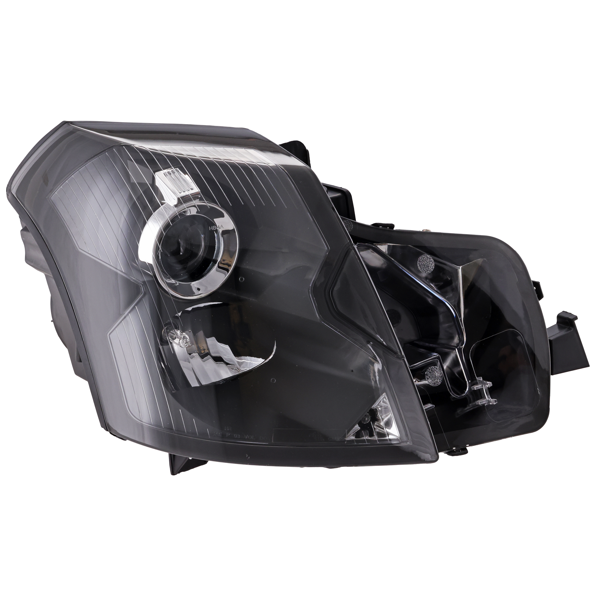 AM CTS 03-07 HEAD LAMP RH Assembly Halogen w o Headlight Leveling SKU C100155 Partslink GM2503242 OEM 15826014