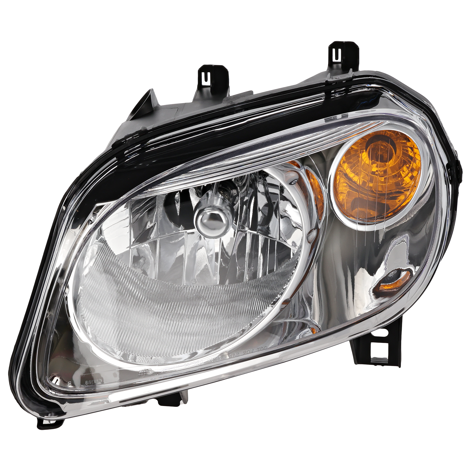 AM HHR 06-11 HEAD LAMP LH Composite Assembly Halogen 07-10 w o RPO B2E SKU C100164 Partslink GM2502262 OEM 15827441