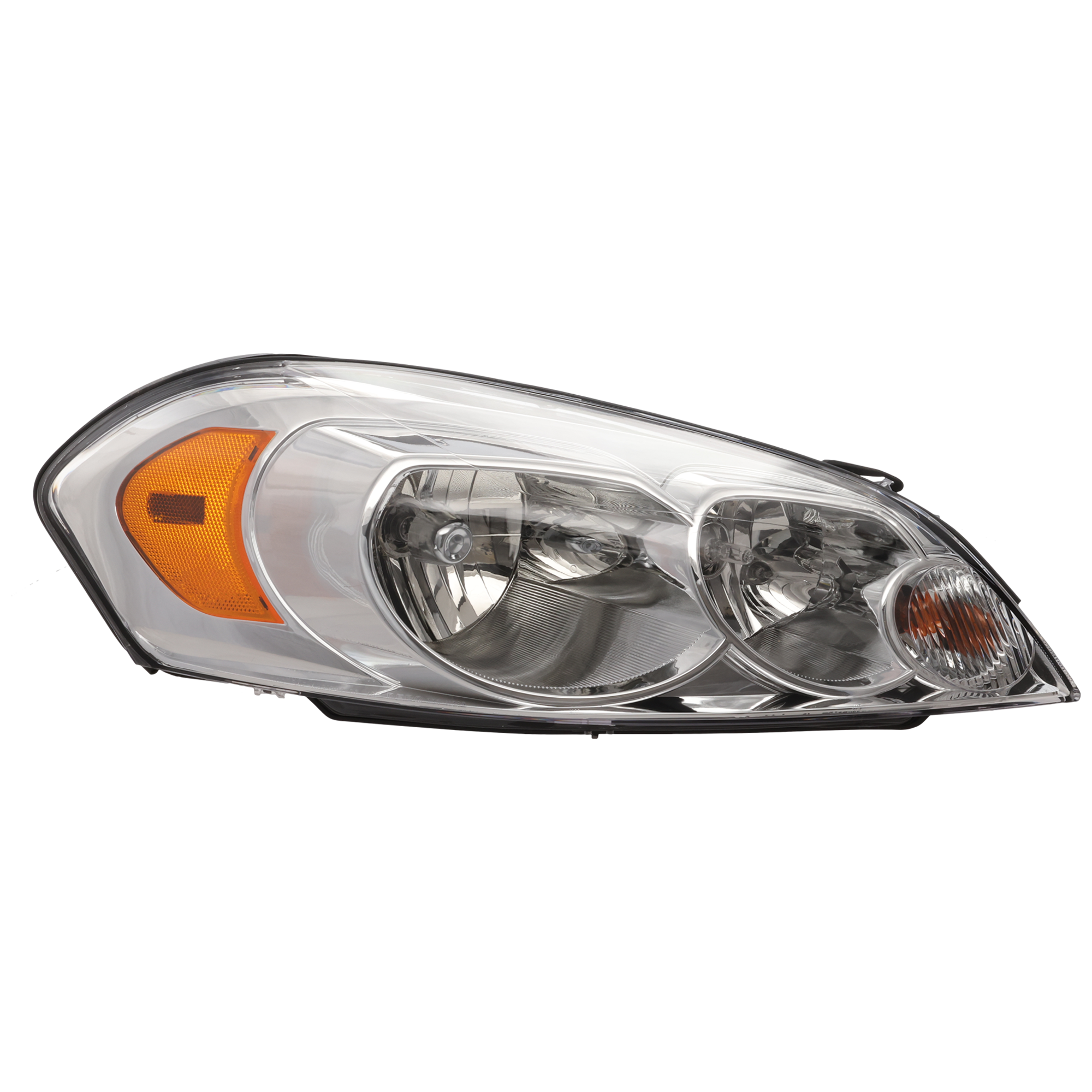 AM IMPALA 06-13 IMPALA LIMITED 14-16 MONTE CARLO 06-07 HEAD LAMP RH Composite Assembly Halogen CAPA SKU C100167Q Partslink GM2503261C OEM 25958360