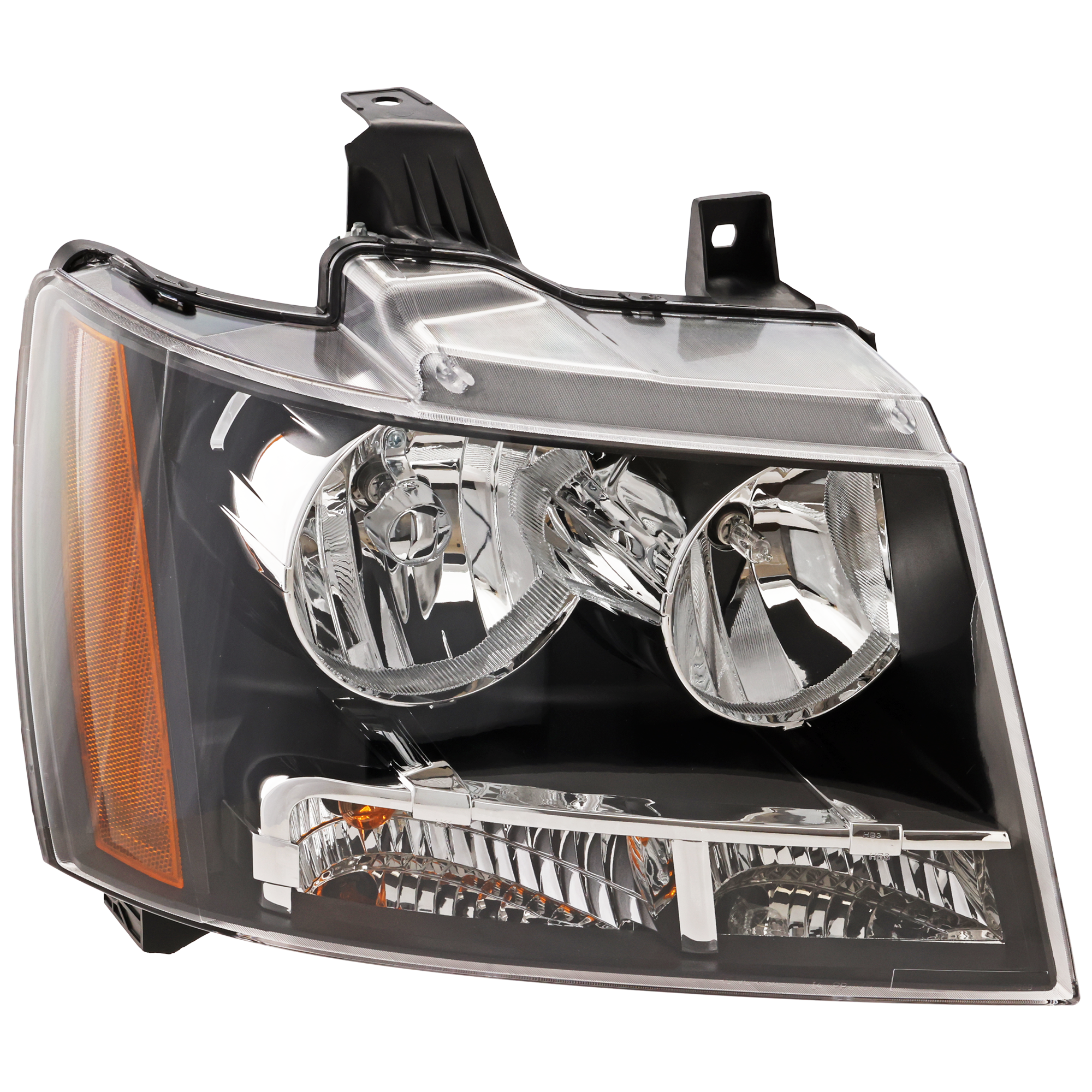 AM SUBURBAN 1500 TAHOE 07-14 HEAD LAMP RH Assembly Halogen CAPA SKU C100169Q Partslink GM2503263C OEM 22853026