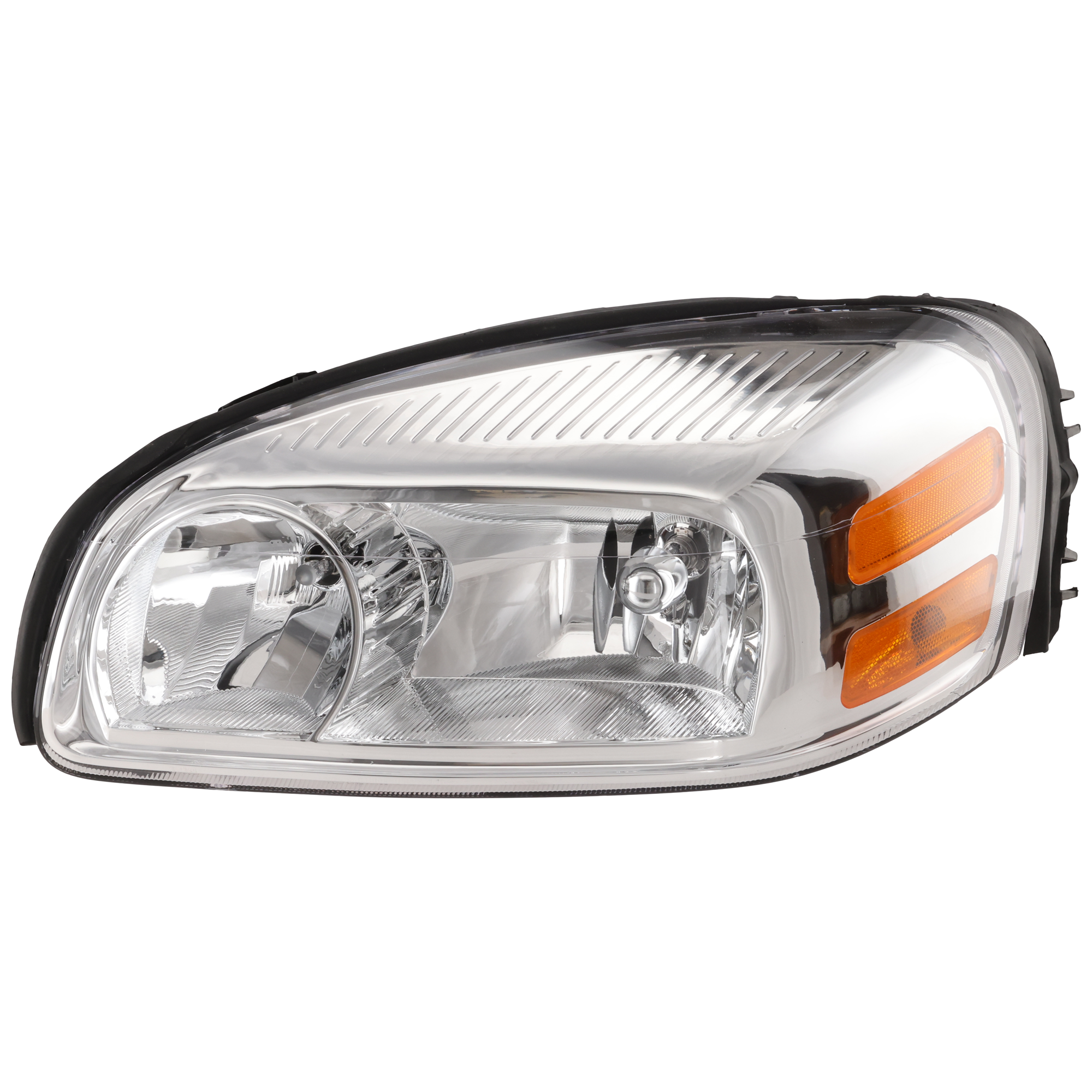 AM UPLANDER 05-09 HEAD LAMP LH Composite Assembly Halogen SKU C100172 Partslink GM2502256 OEM 25891660