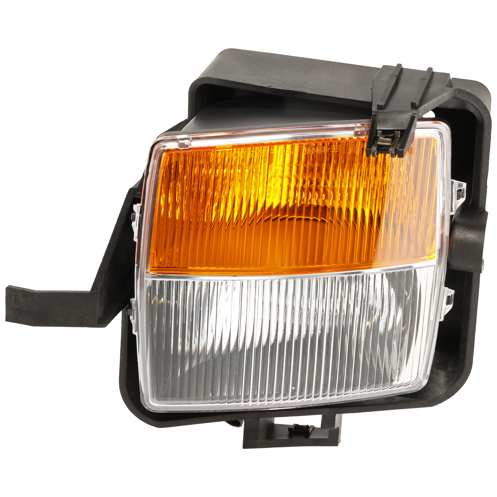 AM CTS 03-07 FRONT FOG LAMP LH Assembly w Signal Light Exc. V Model SKU C107522 Partslink GM2530126 OEM 15930687