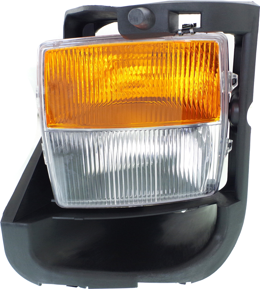 AM CTS 04-07 FRONT FOG LAMP LH Assembly w Signal Light V Model SKU C107548 Partslink GM2592153 OEM 15140707