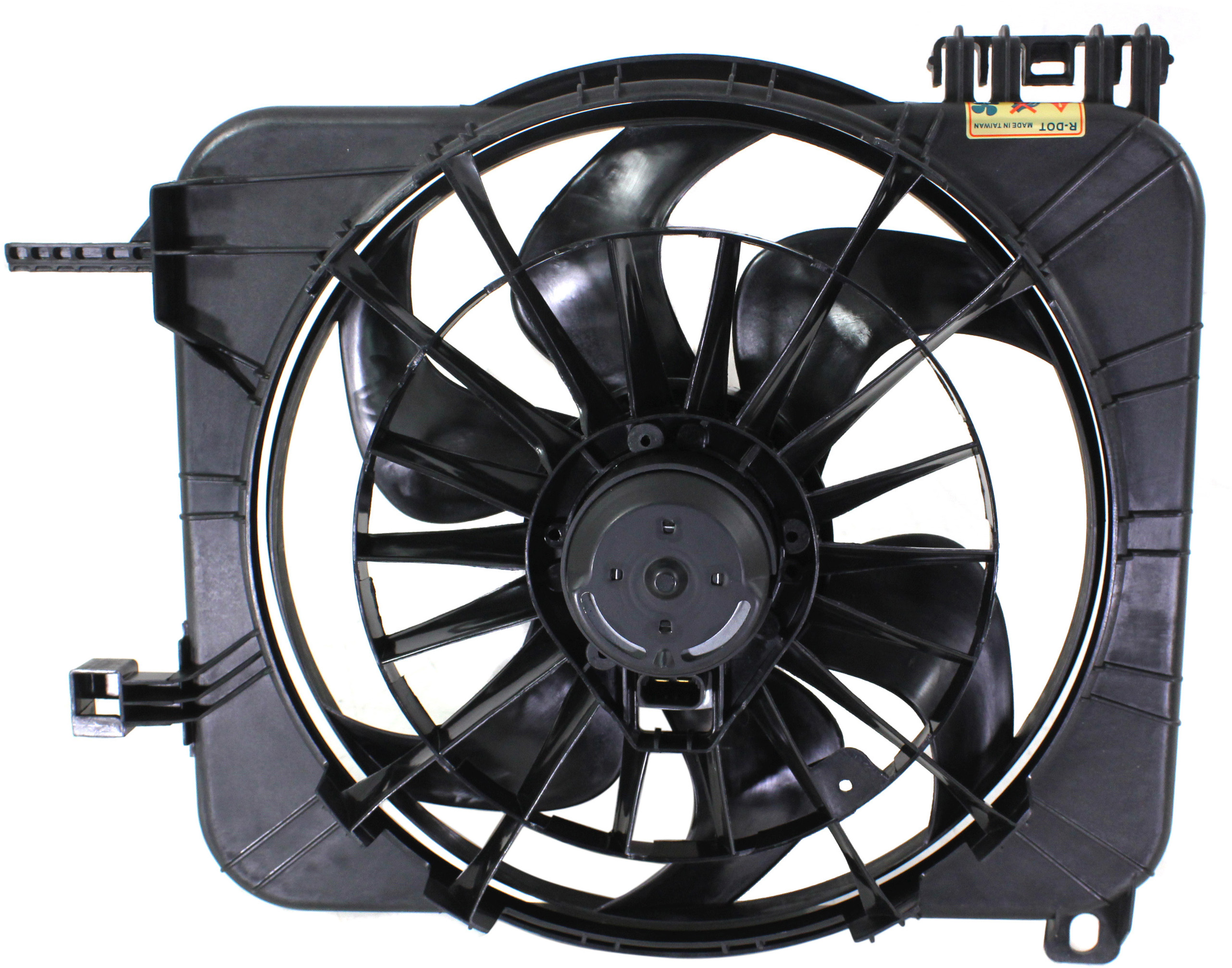 AM CAVALIER 95-02 RADIATOR FAN SHROUD ASSEMBLY w Air Conditioning SKU C160902 Partslink GM3115106 OEM 22645919