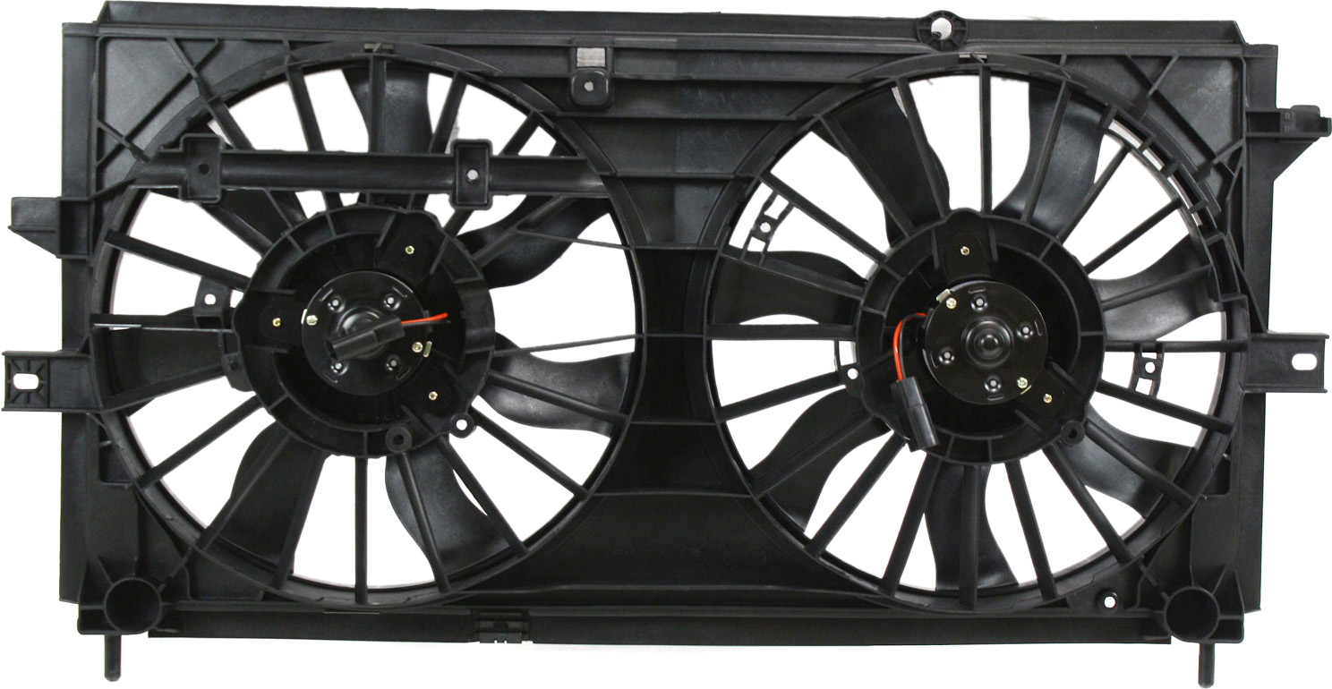 AM IMPALA MONTE CARLO 00-03 RADIATOR FAN ASSEMBLY SKU C160910 Partslink GM3117104 GM3117108 OEM 19130419-19130418