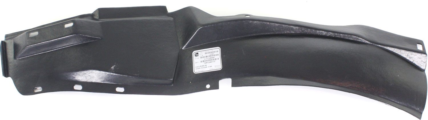 AM CAVALIER 95-05 FRONT FENDER LINER RH Rear Section SKU C222105 Partslink GM1249113 OEM 22613214