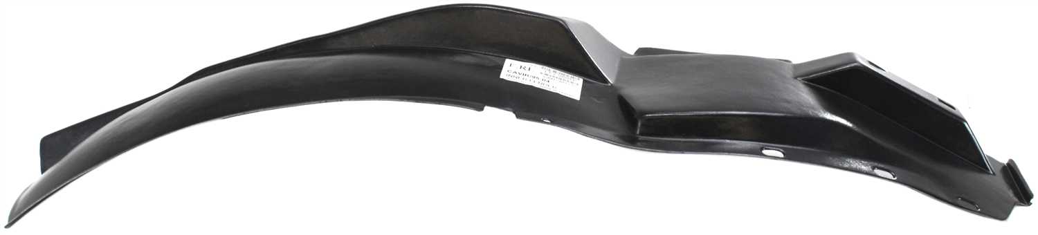 AM CAVALIER 95-05 FRONT FENDER LINER LH Rear Section SKU C222106 Partslink GM1248113 OEM 22613215