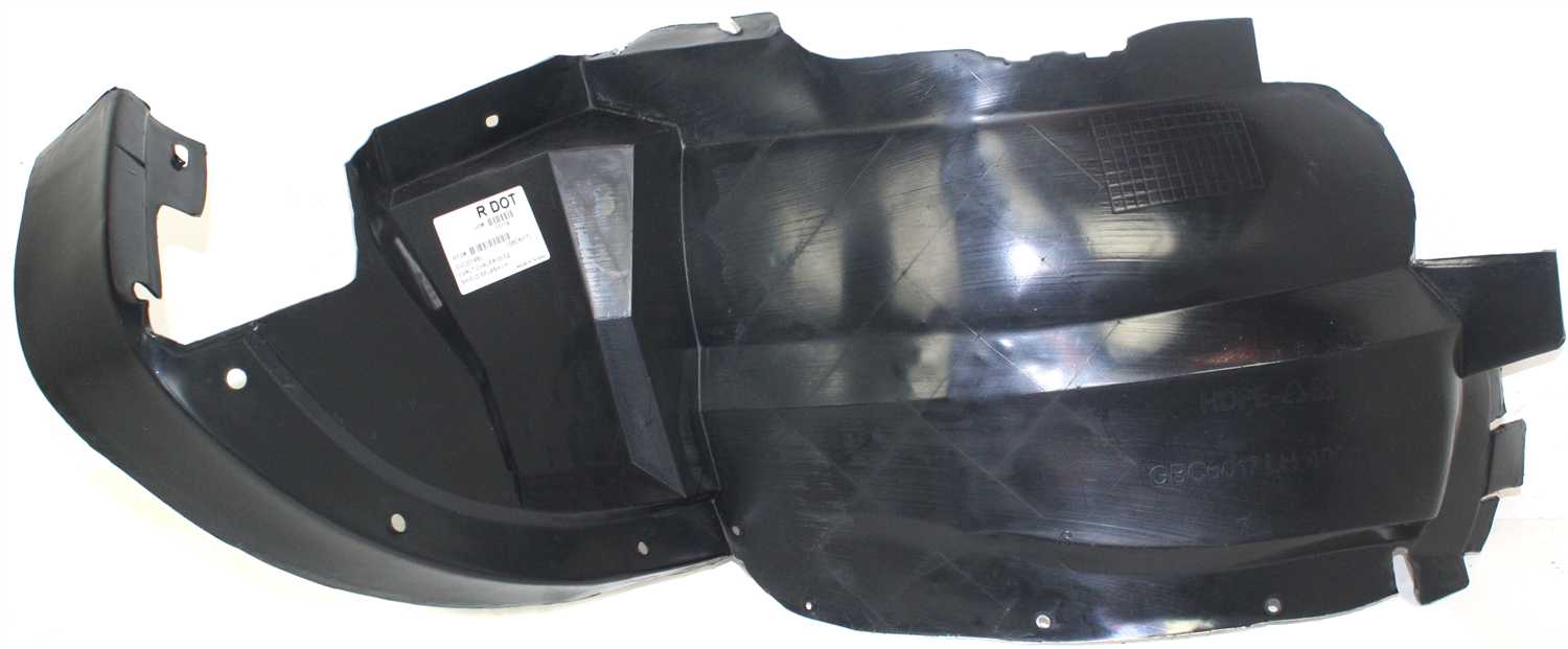 AM CAVALIER 00-02 FRONT FENDER LINER RH Front Section SKU C222109 Partslink GM1249115 OEM 22605364