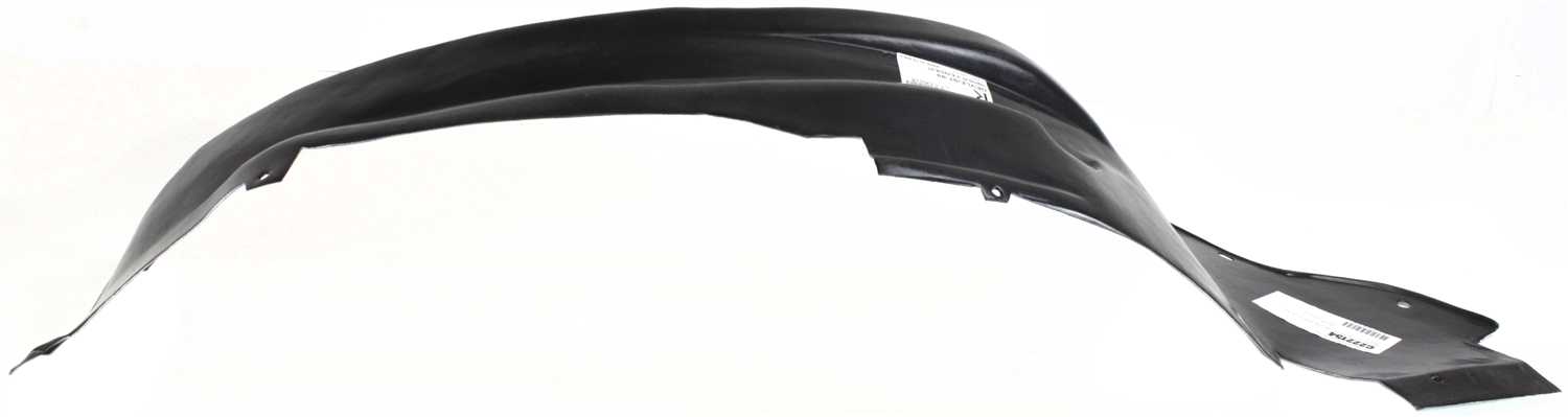 AM DEVILLE 97-99 FRONT FENDER LINER LH Rear Section SKU C222154 Partslink GM1248169 OEM 25665145