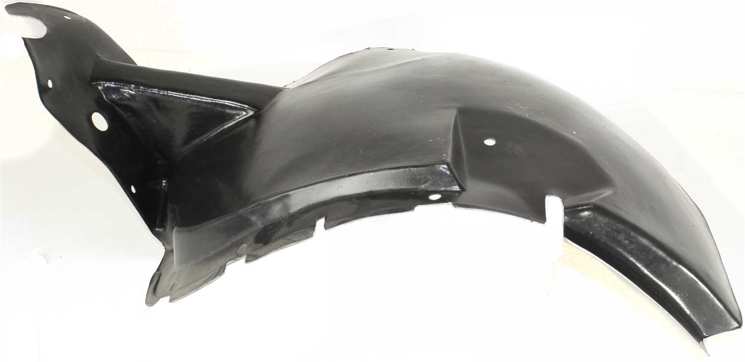 AM SRX 04-09 FRONT FENDER LINER LH Cover Extension Front Section SKU C222166 Partslink GM1248171 OEM 25770515