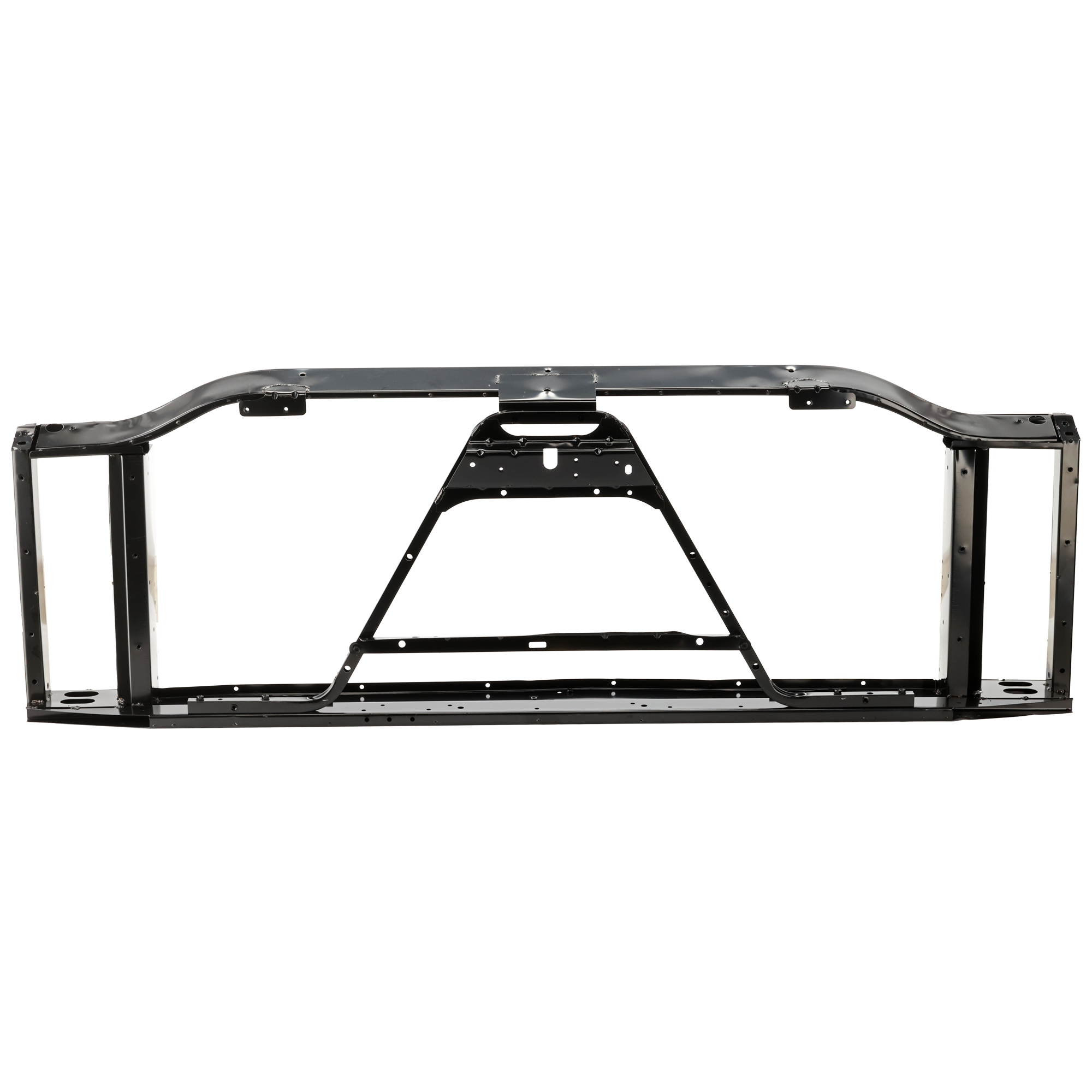 AM SILVERADO P U 99-02 RADIATOR SUPPORT Assembly Black Steel SKU C250115 Partslink GM1225171 OEM 88980513 PFM
