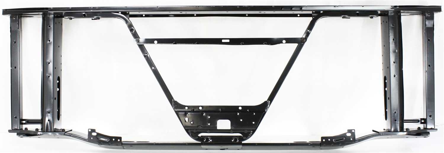 AM TAHOE 07-09 RADIATOR SUPPORT Assembly Black Steel SKU C250118 OEM 20805487 PFM