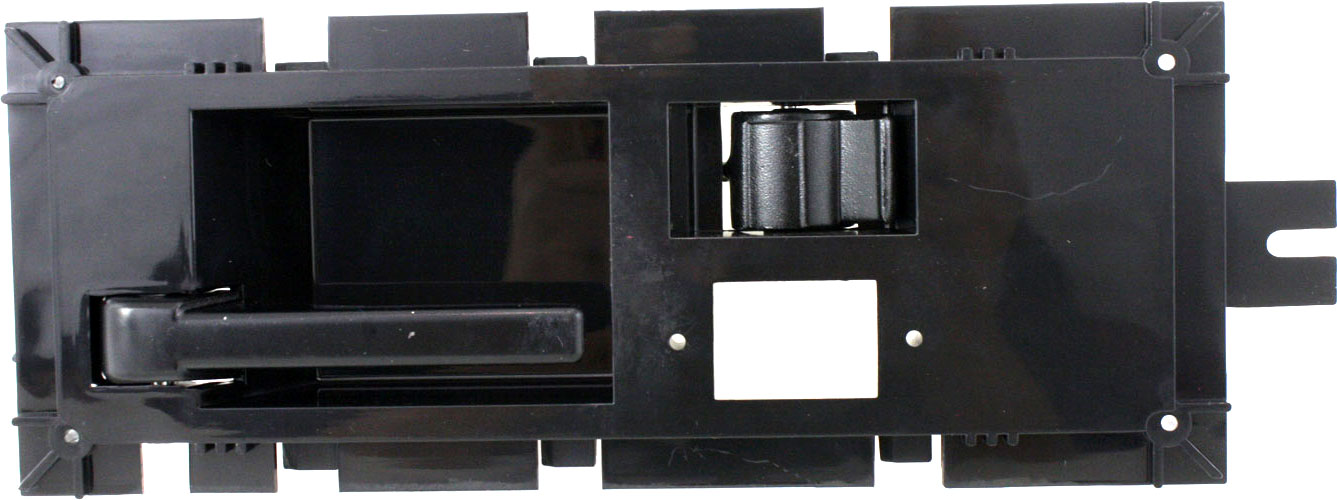 AM S10 JIMMY 83-85 FRONT INTERIOR DOOR HANDLE LH w Black Lever SKU C462102 Partslink GM1352121 OEM 14063445