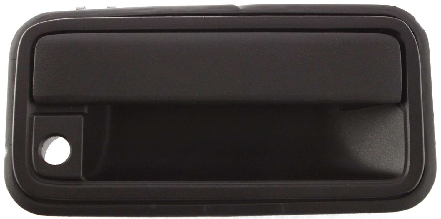 AM C K FULL SIZE P U 88-00 EXTERIOR FRONT DOOR HANDLE RH Textured Black Metal Lever Plastic Bezel SKU C462111 Partslink GM1311132 OEM 15742230