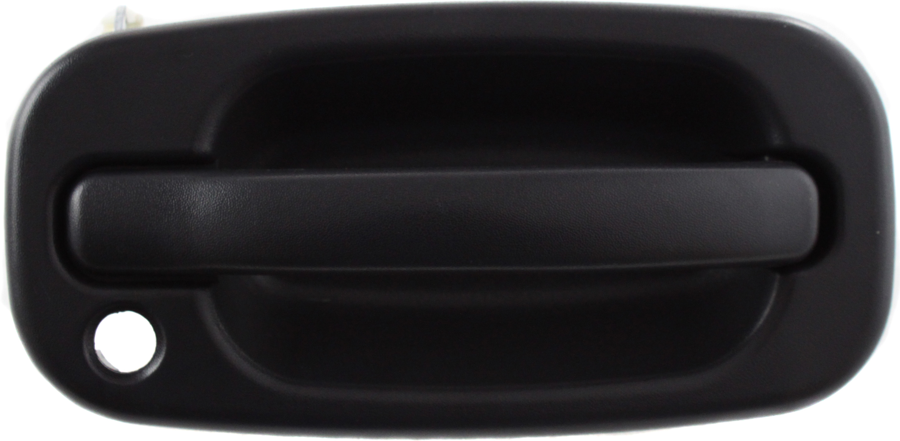 AM SILVERADO SIERRA 99-06 FRONT EXTERIOR DOOR HANDLE RH Textured Black Lever Textured Black Housing w Keyhole Includes 2007 Classic SKU C462125 Partslink GM1311129 OEM 15034986