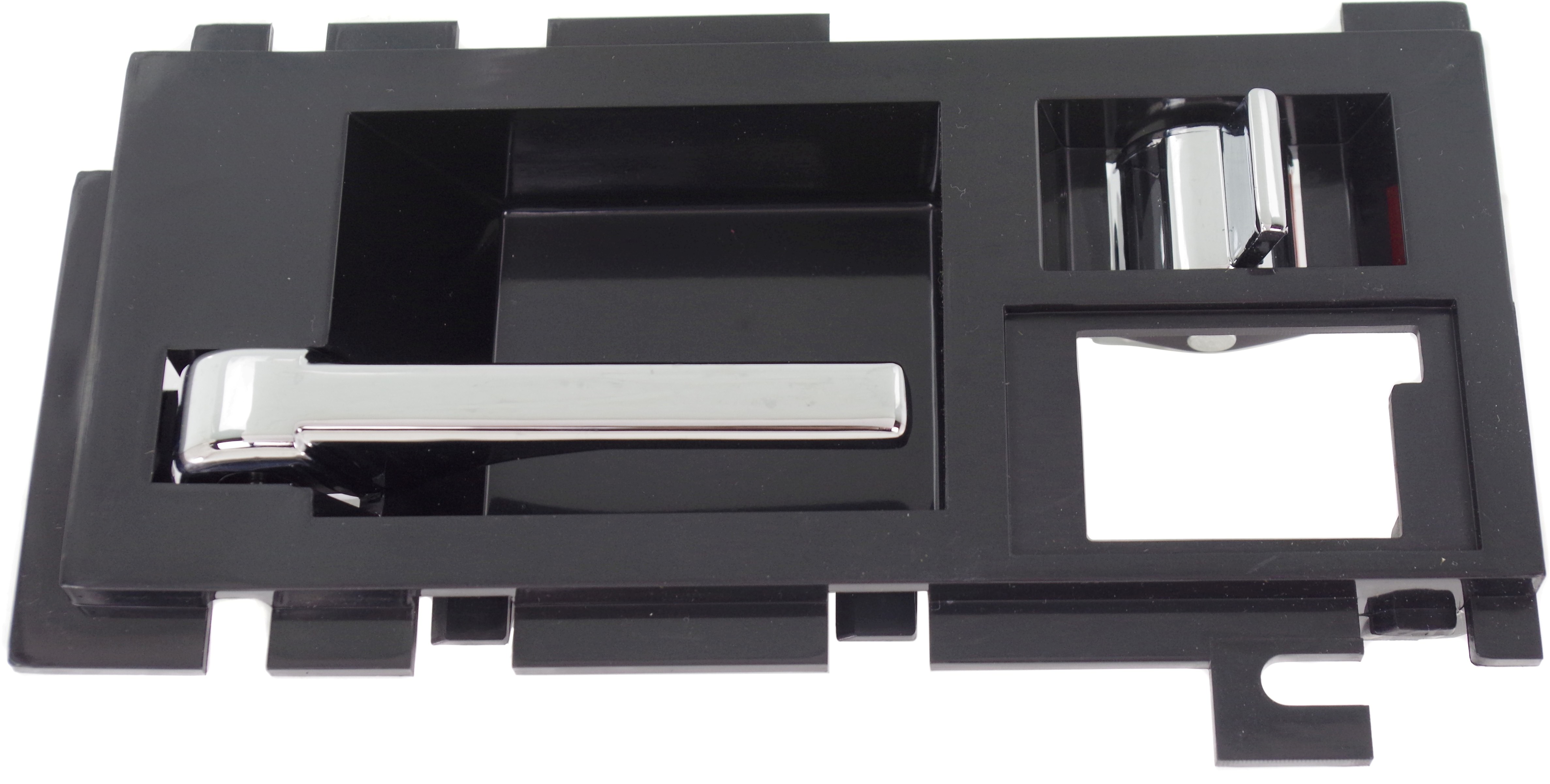 AM S10 BLAZER SONOMA 91-94 FRONT INTERIOR DOOR HANDLE LH w Chrome Lever SKU C462172 Partslink GM1352127 OEM 15658581