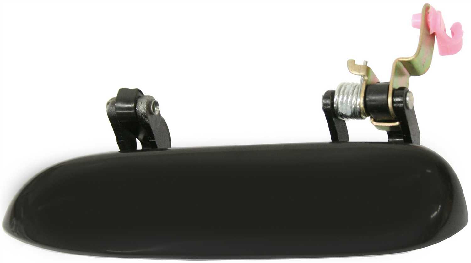 AM LUMINA 95-01 RENDEZVOUS 02-07 FRONT EXTERIOR DOOR HANDLE LH Smooth Black Plastic SKU C462320 Partslink GM1310160 OEM 15229855
