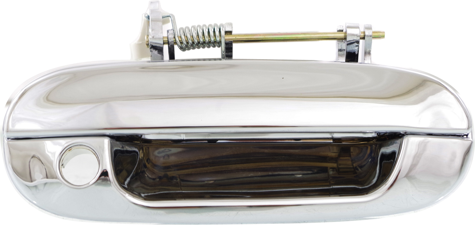 AM TRAILBLAZER ENVOY 02-09 FRONT EXTERIOR DOOR HANDLE RH All Chrome w Keyhole SKU C462337 OEM 15291305 PFM