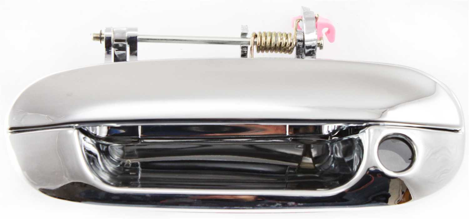 AM TRAILBLAZER ENVOY 02-09 FRONT EXTERIOR DOOR HANDLE LH All Chrome w Keyhole SKU C462338 OEM 15291303 PFM