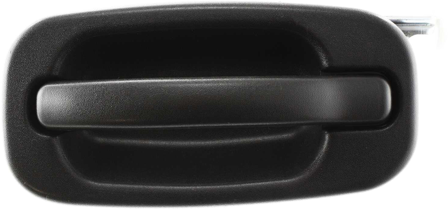 AM SILVERADO SIERRA 99-06 REAR EXTERIOR DOOR HANDLE LH Textured Black Crew Cab Includes 2007 Classic SKU C491310 Partslink GM1520105 OEM 15721571-19356470