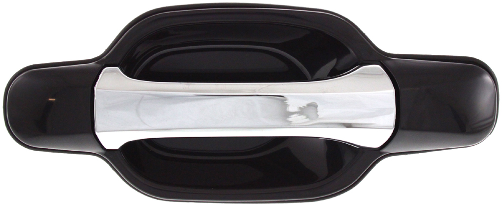 AM CANYON COLORADO 04-22 REAR EXTERIOR DOOR HANDLE LH Black w Chrome Handle Plastic SKU C491378 OEM 20829880 PFM