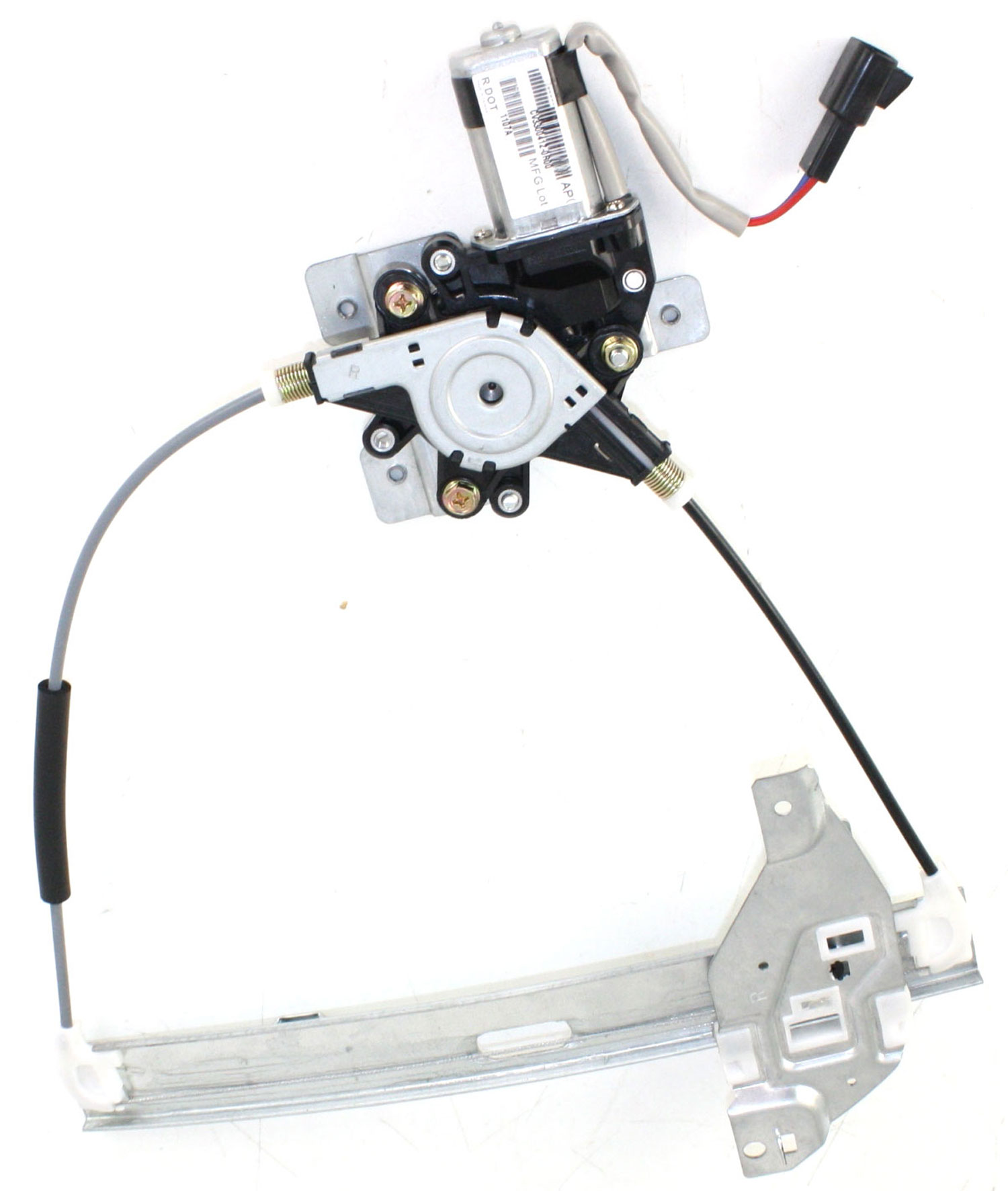 AM IMPALA 00-05 REAR WINDOW REGULATOR RH Power w Motor SKU C491713 Partslink GM1551122 OEM 10338856