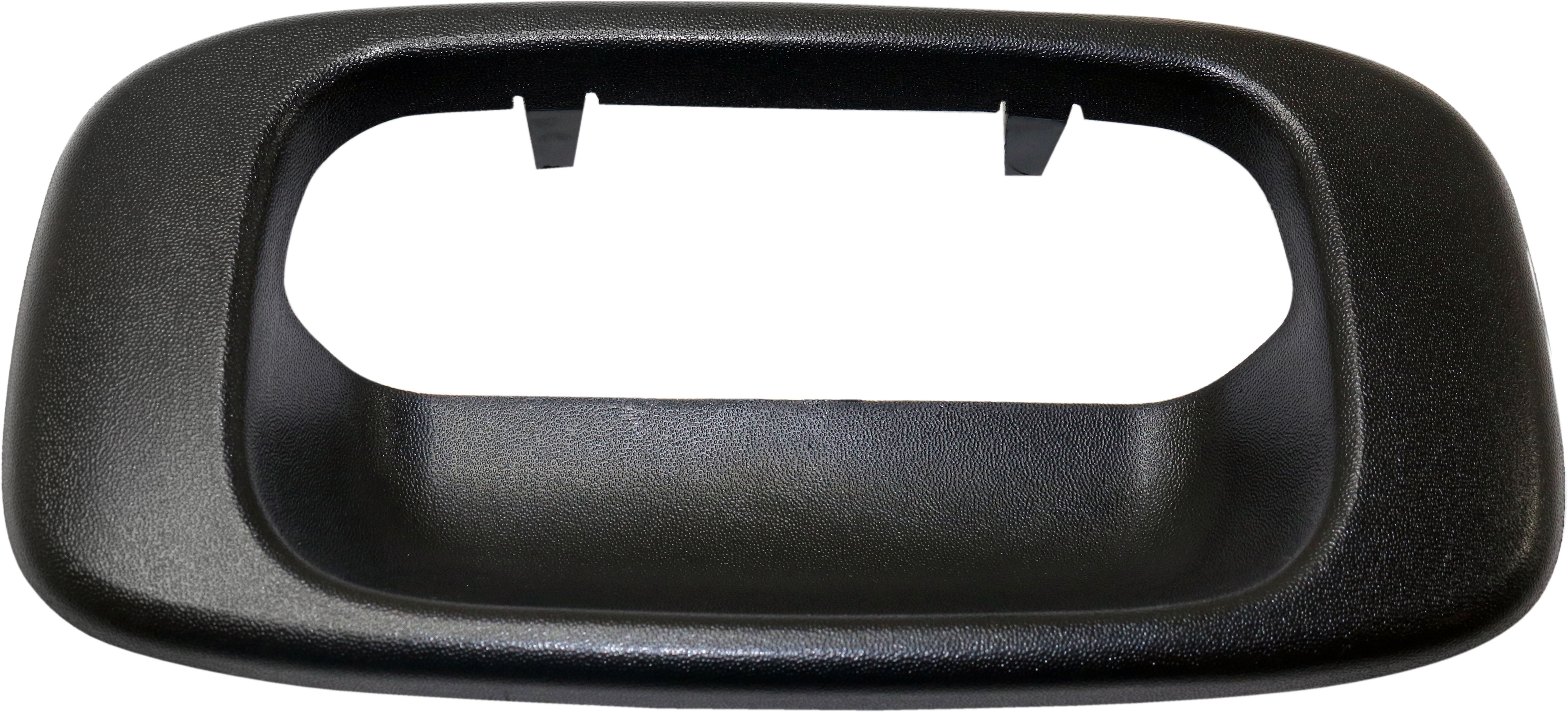 AM SILVERADO SIERRA 99-06 TAILGATE HANDLE BEZEL Outside Textured Black All Cab Types Includes 2007 Classic SKU C580706 Partslink GM1916102 OEM 15228539