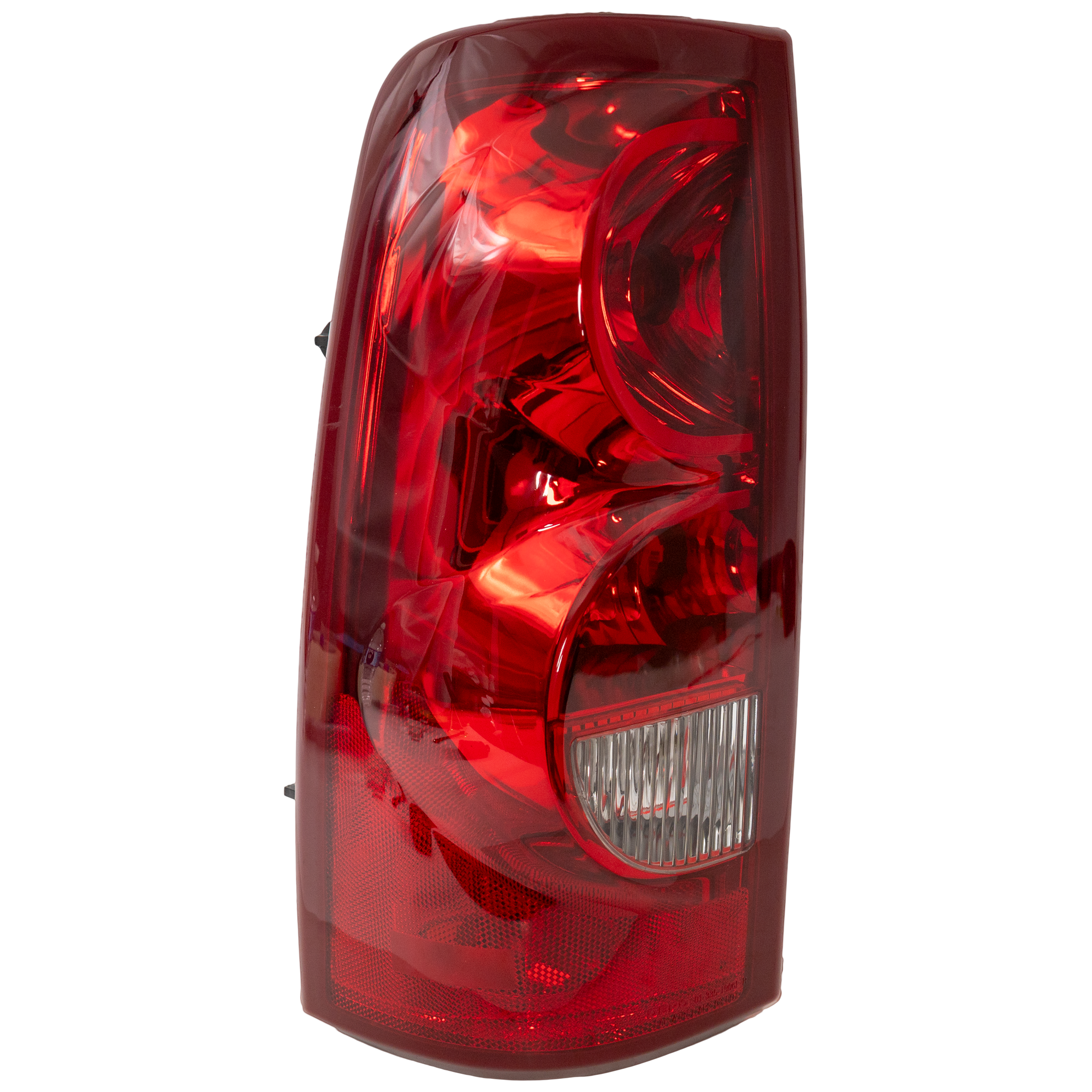 AM SILVERADO 1500-2500-03-03 TAIL LAMP LH Lens and Housing Fleetside CAPA SKU C730108Q OEM 19169002 PFM