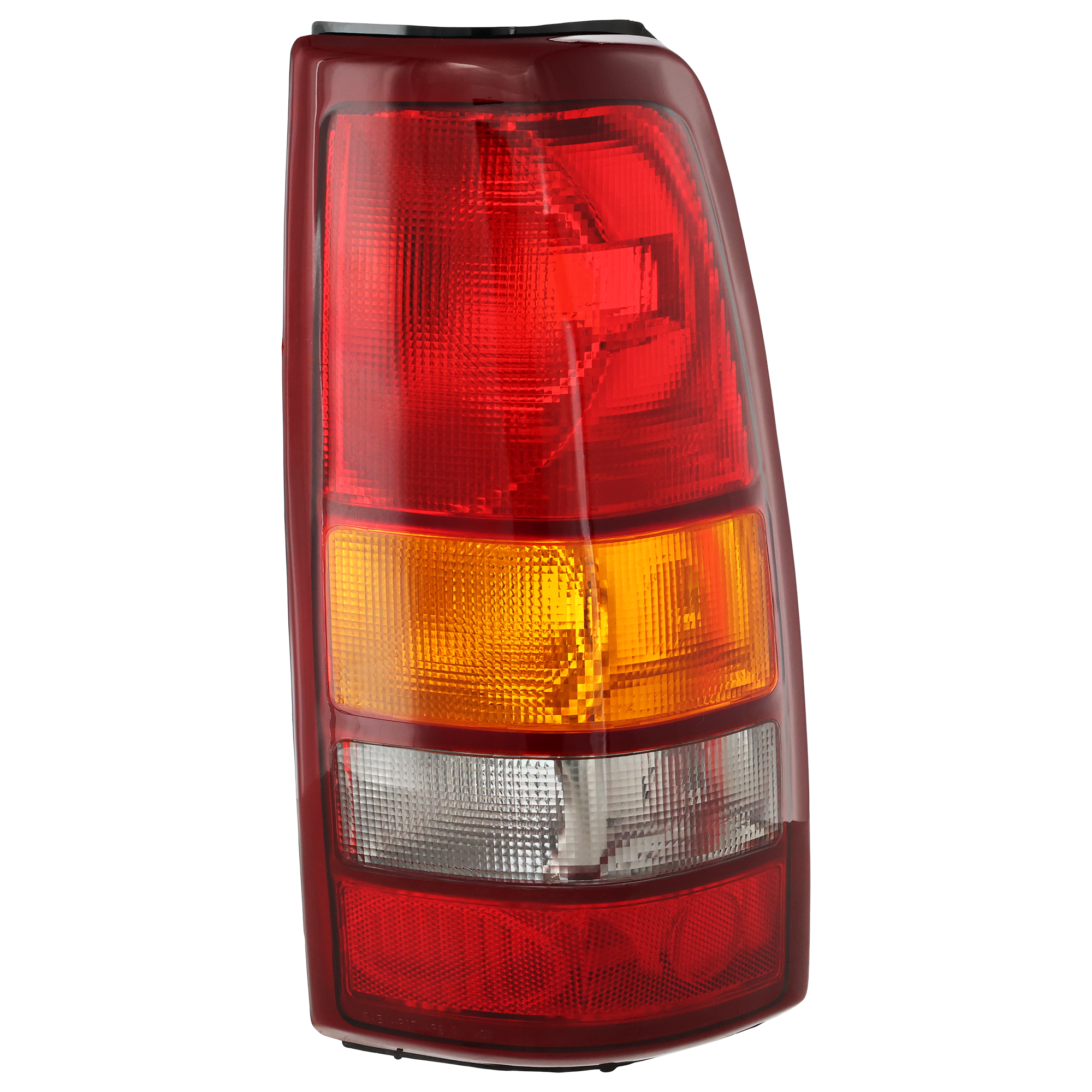 AM SILVERADO 1500-2500-99-02 SIERRA 1500-2500-99-03 TAIL LAMP RH Lens and Housing Halogen Fleetside SKU C730135 OEM 19169018 PFM