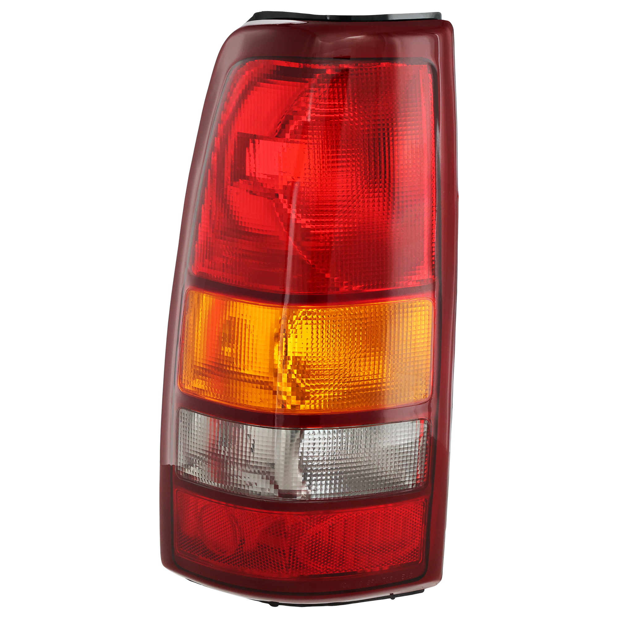 AM SILVERADO 1500-2500-99-02 SIERRA 1500-2500-99-03 TAIL LAMP LH Lens and Housing Halogen Fleetside SKU C730136 OEM 19169017 PFM