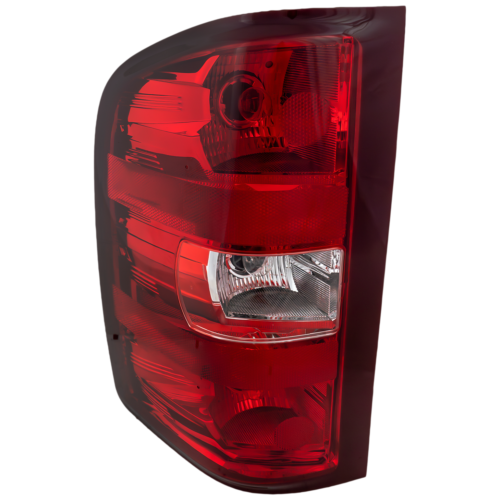 AM SILVERADO SIERRA 07-14 TAIL LAMP LH Assembly Halogen Excludes 2007 Classic CAPA SKU C730180Q Partslink GM2800207C OEM 25958482
