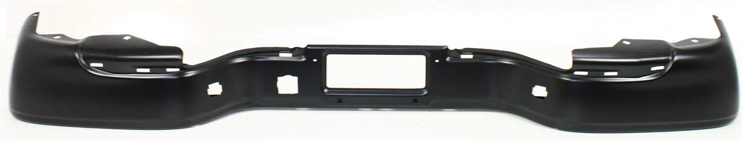 AM SUBURBAN YUKON 00-06 STEP BUMPER FACE BAR ONLY w o Pad w Pad Provision w o Mounting Bracket Powdercoated Black Yukon Denali models only SKU C760123 Partslink GM1102384 OEM 19121287