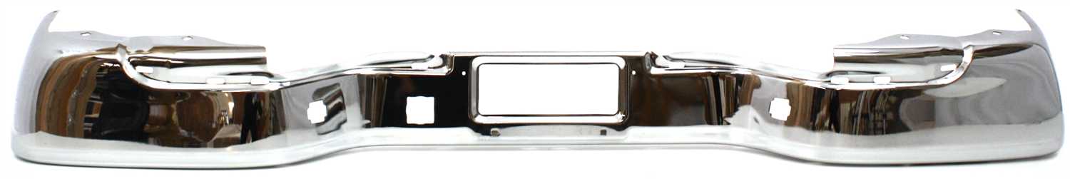 AM ESCALADE 02-06 STEP BUMPER FACE BAR ONLY w o Pad w Pad Provision w o Mounting Bracket Chrome SKU C760707 Partslink GM1102542 OEM 19121288-12476332