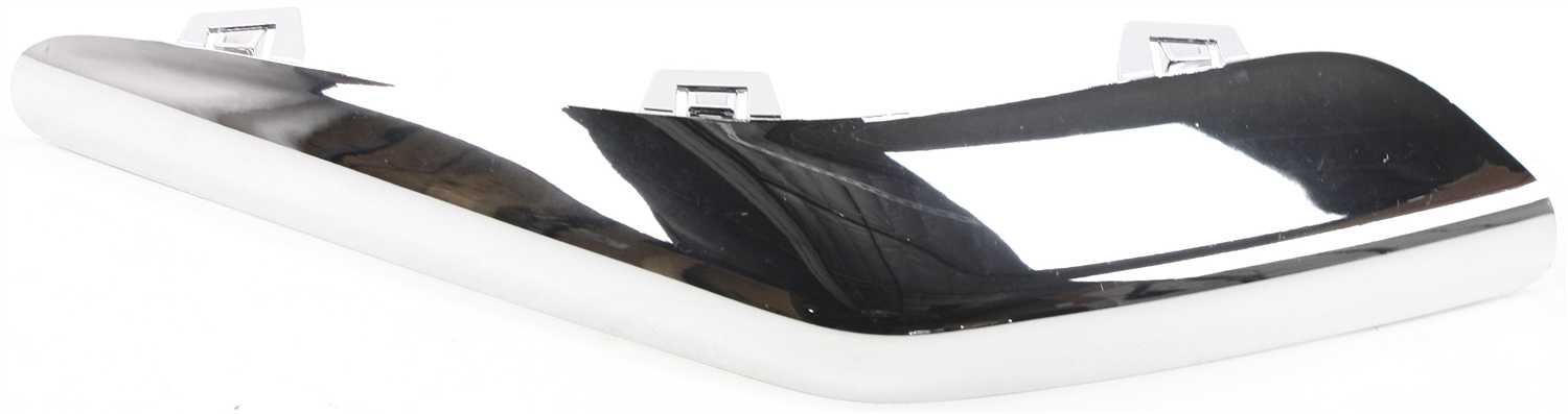AM PACIFICA 04-08 REAR BUMPER MOLDING LH Plastic Chrome SKU C763704 Partslink CH1146101 OEM 4857781AA