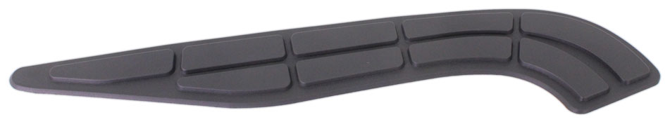 AM S10 PICKUP 94-04 REAR BUMPER STEP PAD RH Stepside Plastic Standard Cab Pickup SKU C764902 Partslink GM1191107 OEM 15714838