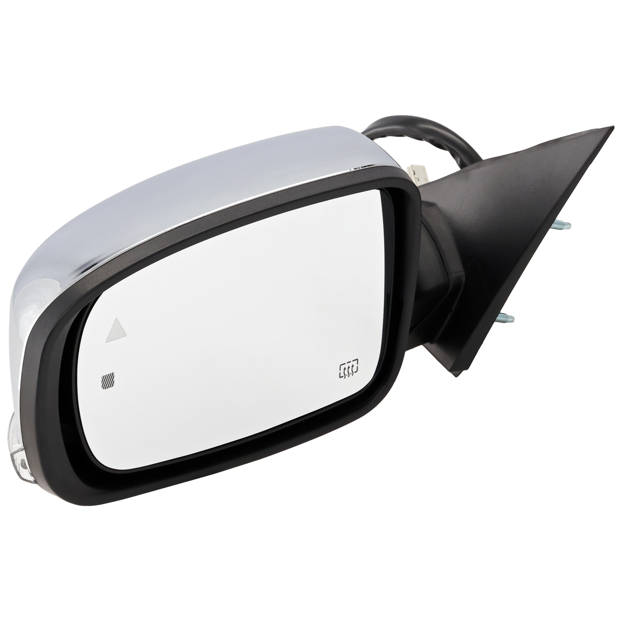 AM CHRYSLER 300-11-20 MIRROR LH Power Manual Folding Heated Chrome w BSD Memory Puddle Light and Signal Light No Auto dimming Exc. C Model SKU CH01CL S Partslink CH1320426 OEM 57010421AJ PFM