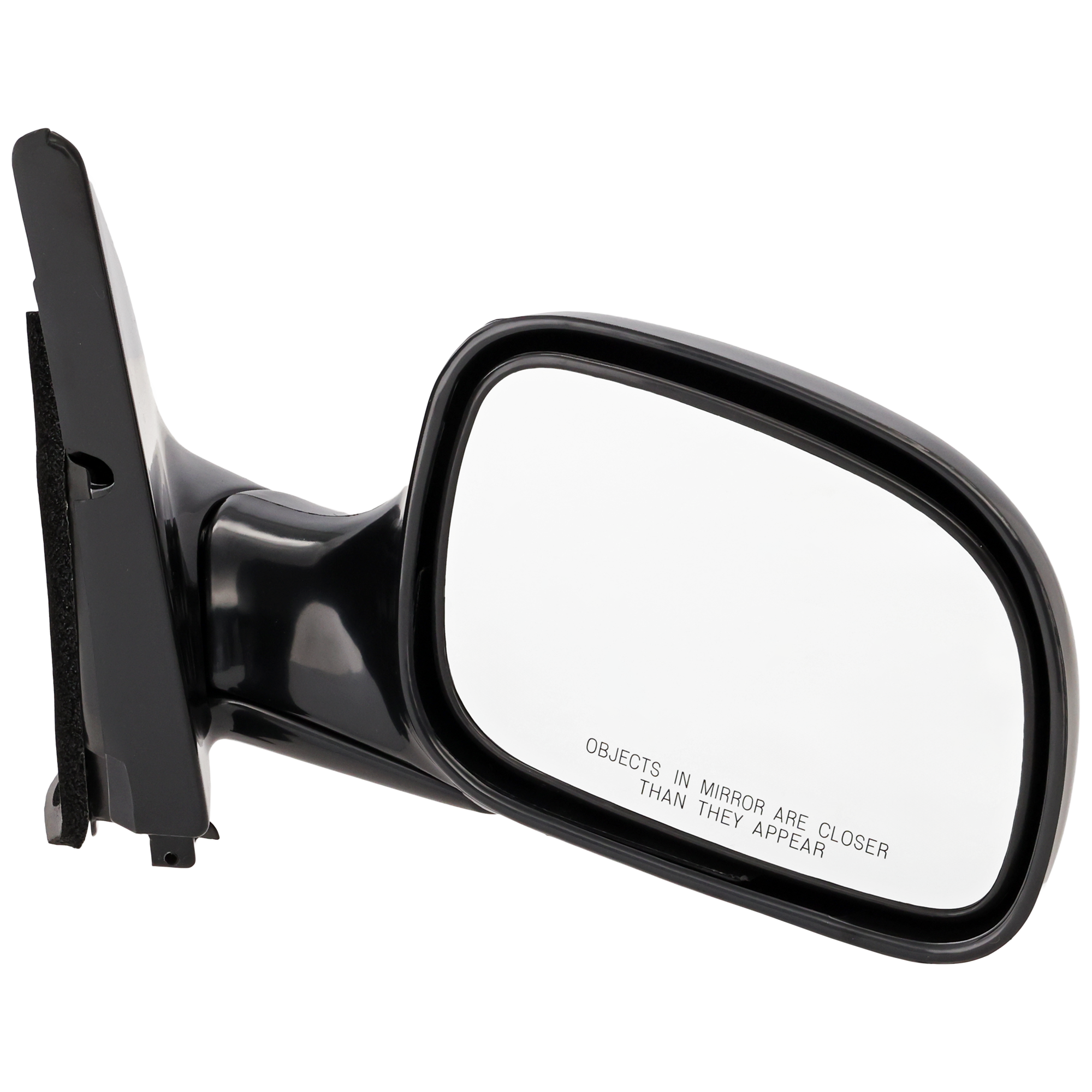 AM CARAVAN 96-00 MIRROR RH Manual Adjust Manual Folding Non Heated Paintable SKU CH13R Partslink CH1321110 OEM 4675576AB